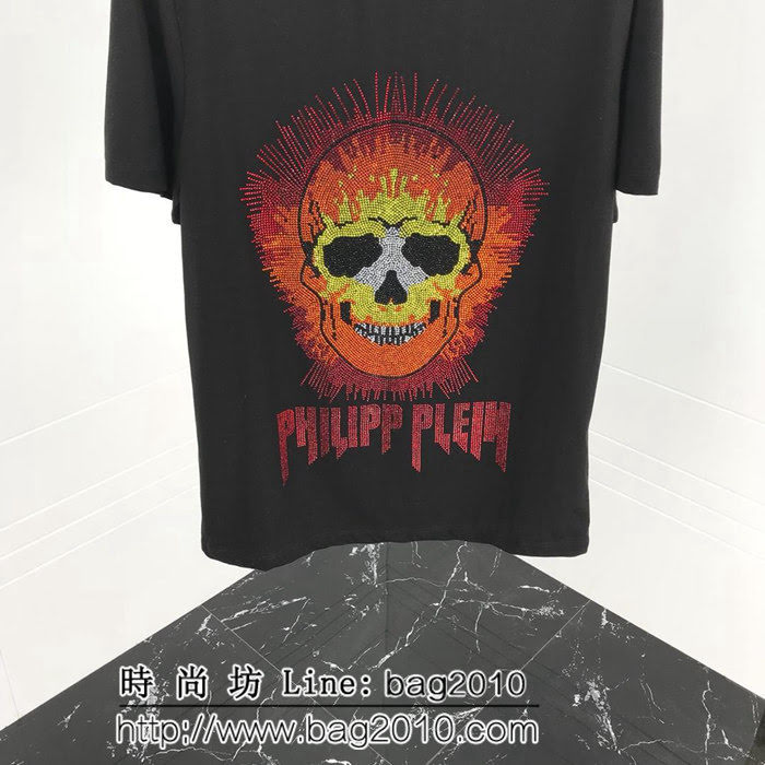 pp 19ss早春 燙鑽短袖 大幅度進口奧鑽燙鑽工藝 定制絲光棉 工藝細節完美 ydi2547